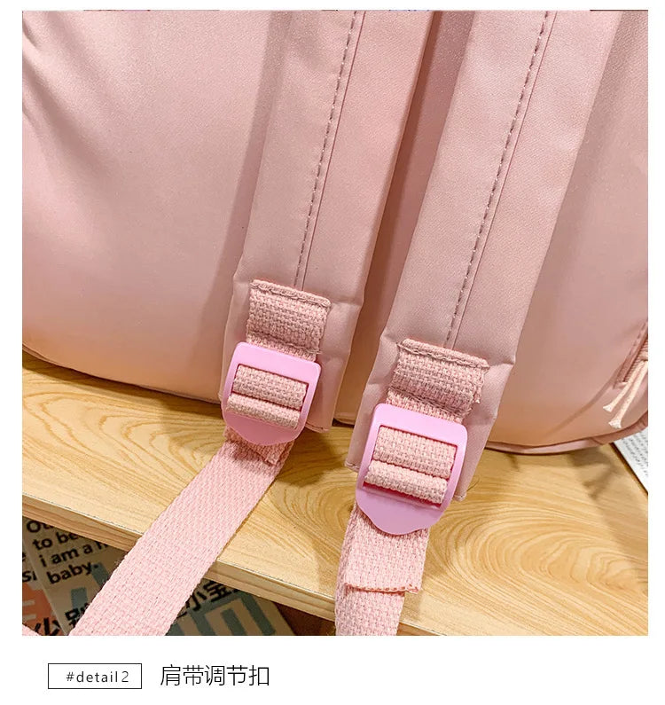 Girls Backpack Cute School Bags For Student Teens Girls Pockets Women Laptop Backpack